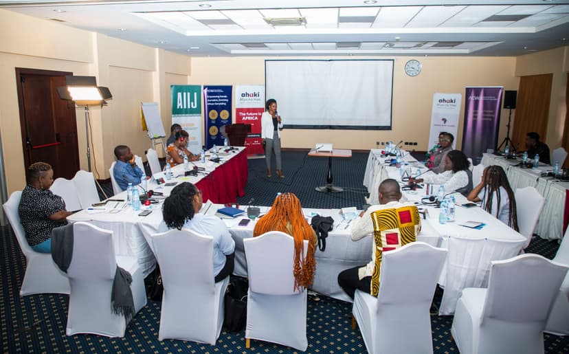 Empowering female journalists to shape SRHR narratives in Africa at the Ahaki 2025 media fellowship
